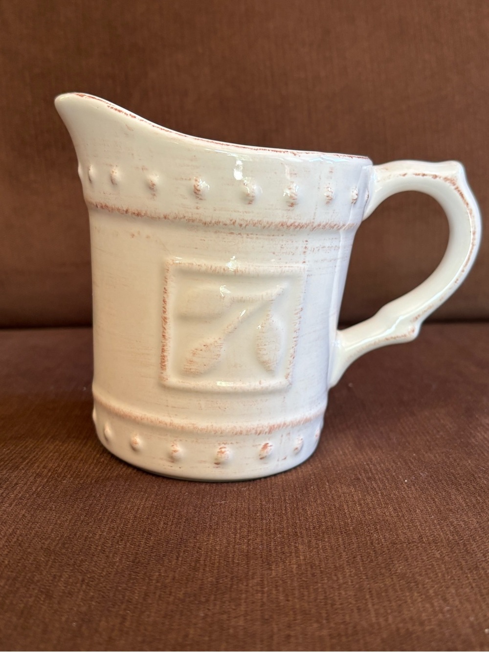 Signature Sorrento Ivory Creamer Cream Pitcher